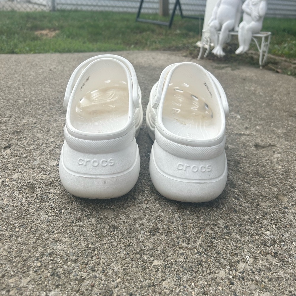 Crocs Bae Clog In White Size W10 - image 4